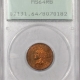 Indian 1901 INDIAN CENT – PCGS MS-64 RB, PREMIUM QUALITY!