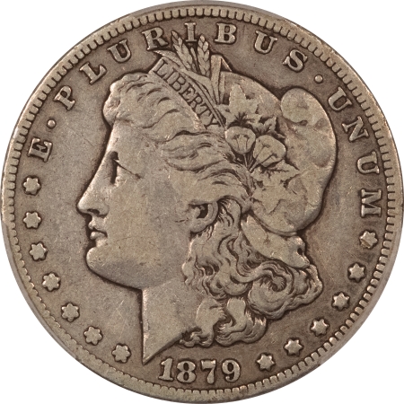 Dollars 1879-CC MORGAN DOLLAR PCGS F-15, ORIGINAL & LOOKS VF!