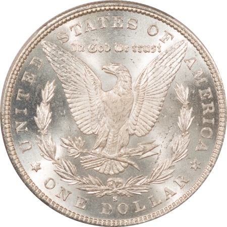 Dollars 1880-S MORGAN DOLLAR PCGS MS-67+, BLAZING SUPER GEM, OBVERSE LOOKS 68