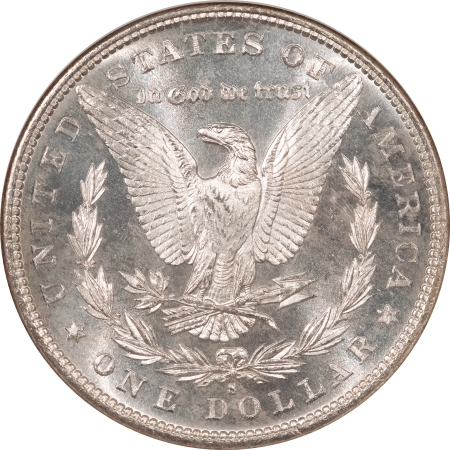 Morgan Dollars 1881-S MORGAN DOLLAR – NGC MS-63 PL, PROOFLIKE, GREAT MIRRORS!