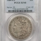 New Certified Coins 1857 LIBERTY SEATED HALF DOLLAR PCGS VF-25, NICE ORIGINAL