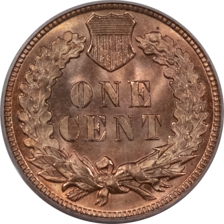 CAC Approved Coins 1890 INDIAN CENT – PCGS MS-64 RD, PREMIUM QUALITY, PRETTY & CAC APPROVED!