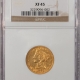 New Store Items 1891-CC $5 LIBERTY GOLD – NGC AU-58