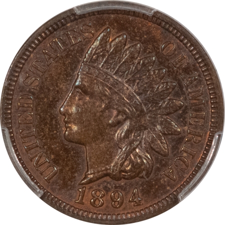 New Store Items 1894 PROOF INDIAN CENT – PCGS PR-63 BN