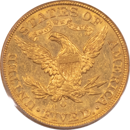 New Store Items 1894-O $5 LIBERTY GOLD – PCGS MS-61, FRESH & LUSTROUS!