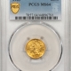 New Store Items 1854 $1 GOLD DOLLAR, TYPE I – PCGS AU-58, LOOKS UNC!