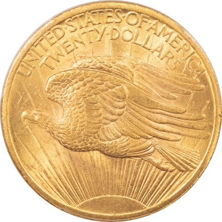 New Store Items 1907 $20 SAINT GAUDENS GOLD DOUBLE EAGLE PCGS MS-63, POPULAR FIRST YEAR ISSUE!