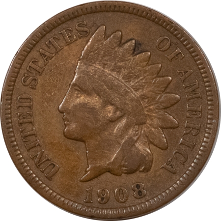 New Store Items 1908-S INDIAN CENT – HIGH GRADE CIRCULATED EXAMPLE!