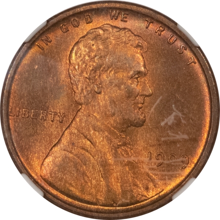 CAC Approved Coins 1909 VDB LINCOLN CENT, DOUBLED DIE OBVERSE, FS-1101, NGC MS-64 RB CAC, PQ!