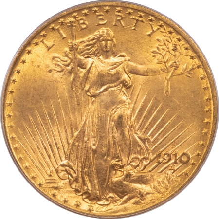 New Store Items 1910-D $10 ST GAUDENS GOLD – PCGS MS-64, CAC APPROVED & PREMIUM QUALITY!