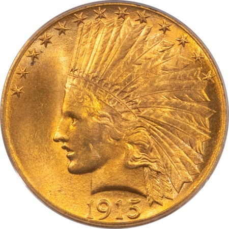 New Store Items 1915 $10 INDIAN HEAD GOLD – PCGS MS-64, PREMIUM QUALITY!