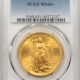 New Store Items 1916-S $20 ST GAUDENS GOLD – PCGS MS-64, FLASHY & NICE!
