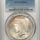 New Store Items 1923 PEACE DOLLAR ANACS MS-61, OLD ANA HOLDER, PRETTY!