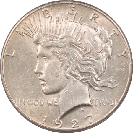 New Certified Coins 1927 PEACE DOLLAR – ICG MS-60