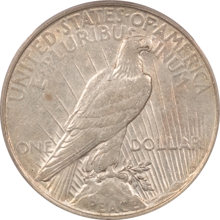New Store Items 1927-D PEACE DOLLAR – ICG AU-53, ORIGINAL!