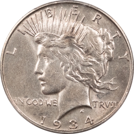 New Certified Coins 1934-D PEACE DOLLAR, VAM-3 DOUBLE OBV – PCGS AU-55