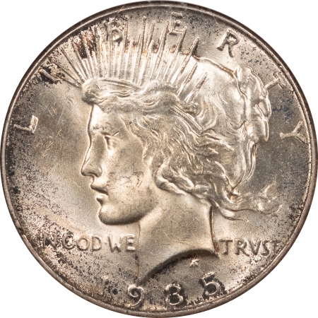 New Certified Coins 1935 PEACE DOLLAR – NGC MS-62. FLASHY & PREMIUM QUALITY!