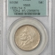 New Certified Coins 1936-D SAN DIEGO COMMEMORATIVE HALF DOLLAR – PCGS MS-66