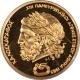 New Store Items 1982 GREECE 5000 DRACHMAI GOLD KM-144 PAN-EURO GAMES, BIRDS, GEM PROOF .3617 AGW
