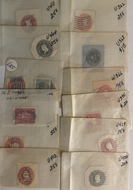 U.S. Stamps OLD TACKLE BOX FULL OF U.S. STAMPS, DEFINITIVES, COMMEMS, B-O-B, MORE-CAT $1000+