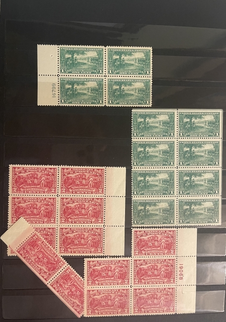 U.S. Stamps VALUABLE OLD STOCKBOOK MANY MINT U.S. STAMPS, 1890s-1930s, MOST MOG-CAT $2000+