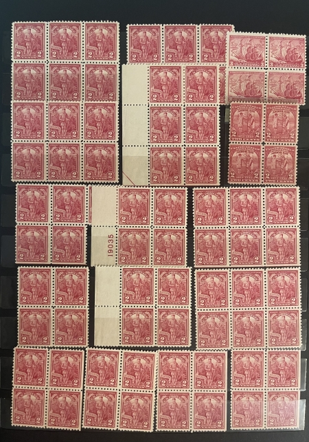 U.S. Stamps VALUABLE OLD STOCKBOOK MANY MINT U.S. STAMPS, 1890s-1930s, MOST MOG-CAT $2000+