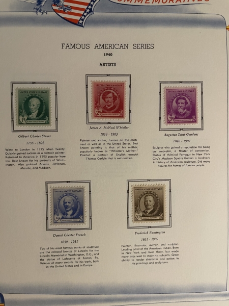 U.S. Stamps 1928-56 U.S. MOG COMPLETE COMMEM COLLECTION, EXTENSIVE FARLEYS, HINGED ON PAGES