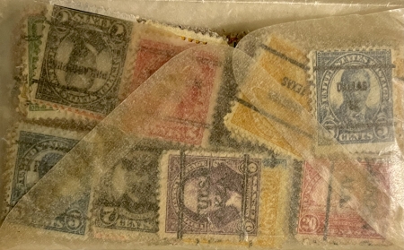 U.S. Stamps COLLECTION OF U.S. PRE-CANCELS; 1910s-30s, HIGHER VALUES INCL, 500+PCS-CAT $250+