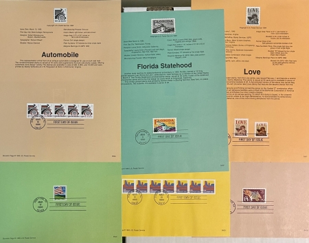 U.S. Stamps U.S. REMAINDER LOT-MODERN, PRESIDENTS, COLUMBIANS, FV SHEETS, SUPERMAN, FDC-MORE