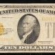 Small Silver Certificates 1935-E $1 SILVER CERTIFICATE, FR-1614, COURTESY SIGNATURES & REPEATER S/N-COOL!
