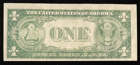 Small Silver Certificates 1935 $1 SILVER CERTIFICATE, FR-1607, CHOICE CU; FRESH FROM AN OLD COLLECTION!