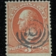 U.S. Stamps SCOTT #273 2c GREEN, MOG-HINGED, FINE+ CENTERING, CAT $40