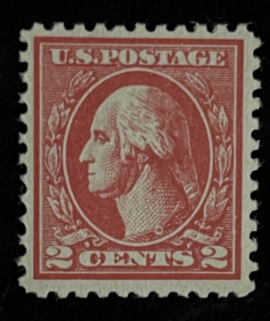 U.S. Stamps SCOTT #528a 2c CARMINE TY VI, MOG, VVLH, VF & VERY FRESH-CAT $47.50