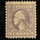 U.S. Stamps SCOTT #535 3c VIOLET IMPERF PAIR, MOG-NH & FRESH, CAT $37.50