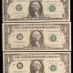 Small Federal Reserve Notes 1963-B $1 FEDERAL RESERVE NOTE PAIR W/ STAR, “BARR”, FR-1902, FRESH GEM CUs