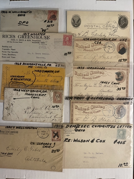 U.S. Stamps EXTENSIVE EARLY COVER COLLECTION, IDAHO (TERRITORIAL), #634a & MORE; O.V. $1000+