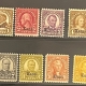 U.S. Stamps SCOTT #656 2c CARMINE, PERF 10 VERT COIL, LINE PAIR, MOG-NH, VF & FRESH-CAT $110