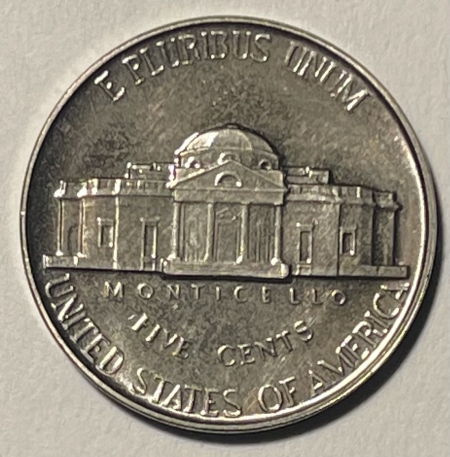 U.S. Uncertified Coins 1938 JEFFERSON 5c, CHOICE PROOF, FRESH & LUSTROUS