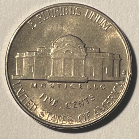 U.S. Uncertified Coins 1939-S JEFFERSON 5c, REVERSE OF 1940, UNCIRCULATED