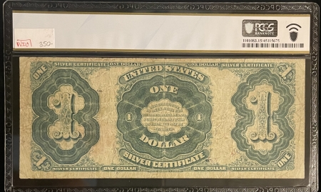 Large Silver Certificates 1891 $1 SILVER  CERTIFICATE, “MARTHA”, FR-223, PCGS CHOICE FINE-15