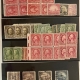U.S. Stamps SELECTION OF SCHERMACK PRIVATE PERF VENDING SINGLES, 1908-1923, UNSEARCHED-CAT$?