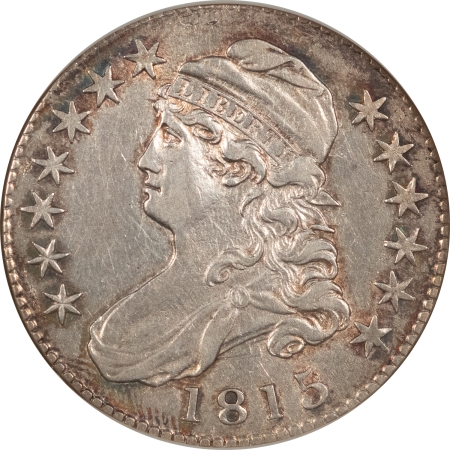 New Store Items 1815 CAPPED BUST HALF DOLLAR – NGC XF-45, OLD FATTY, PREMIUM QUALITY & CAC!
