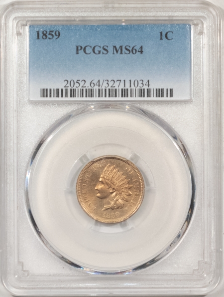 Indian 1859 INDIAN CENT – PCGS MS-64