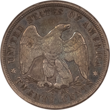 New Store Items 1875-CC TWENTY CENT – NGC XF-45, PRETTY, FRESH, PQ & CAC APPROVED!
