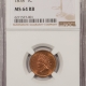 Indian 1880 INDIAN CENT – NGC MS-65 RB, PRETTY & PREMIUM QUALITY!