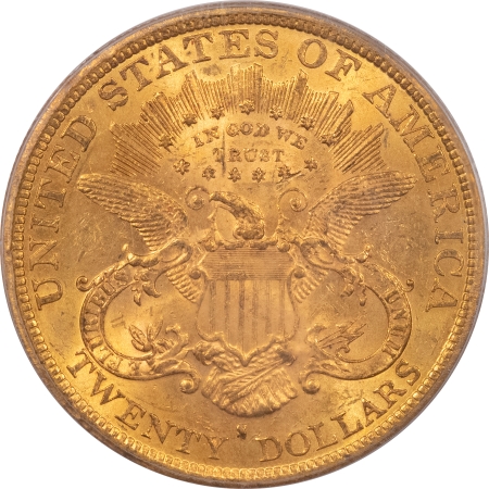 New Store Items 1878-S $20 LIBERTY GOLD – PCGS MS-61, SATINY FRESH & PRETTY!