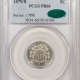 Liberty Nickels 1883 LIBERTY NICKEL, W/ CENTS – PCGS MS-63, OLD GREEN HOLDER & PREMIUM QUALITY+