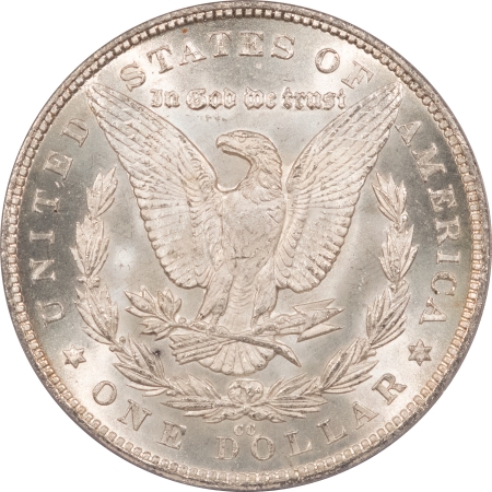 Dollars 1880-CC MORGAN DOLLAR PCGS MS-65, FROSTY WHITE CARSON CITY!