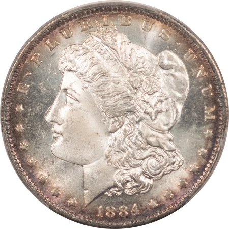 Morgan Dollars 1884-O MORGAN DOLLAR – PCGS MS-65, PREMIUM QUALITY++