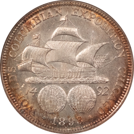 New Certified Coins 1893 COLUMBIAN COMMEMORATIVE HALF DOLLAR – NGC MS-64